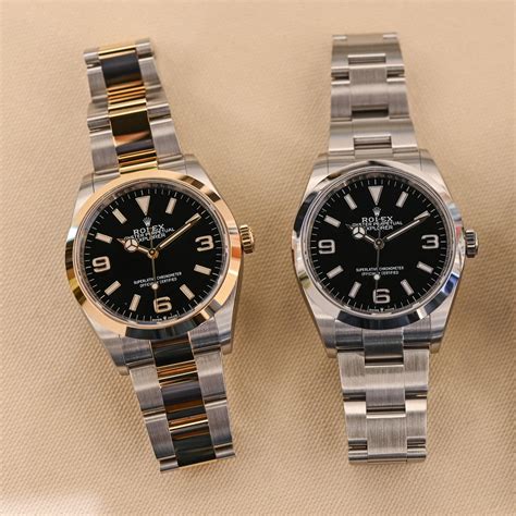 rolex explorer 36mm homage|rolex explorer 36 oystersteel.